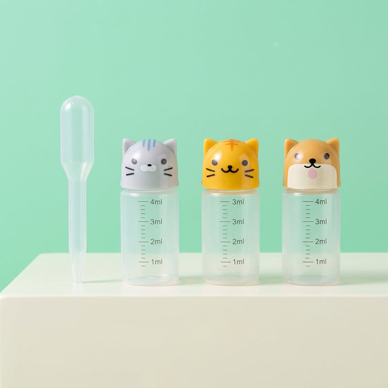 Cute Animal Sauce Bottles (3 Pcs)