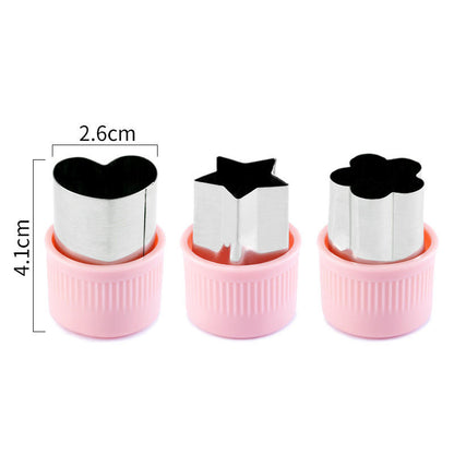 Fruit & Vegetable Cutter Set (3 Pc)