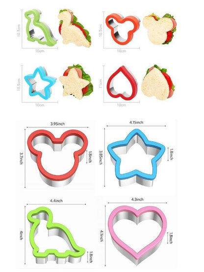 Stainless Steel Sandwich Cutter - Large (1 pc)