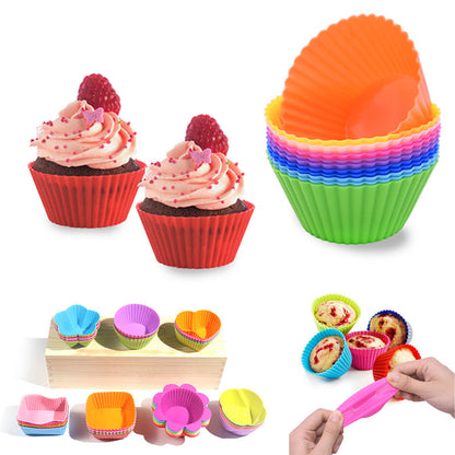 Round Silicone Liners - 6 pc