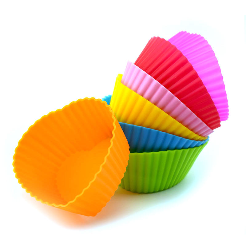 Round Silicone Liners - 6 pc
