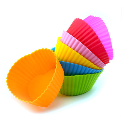 Round Silicone Liners - 6 pc