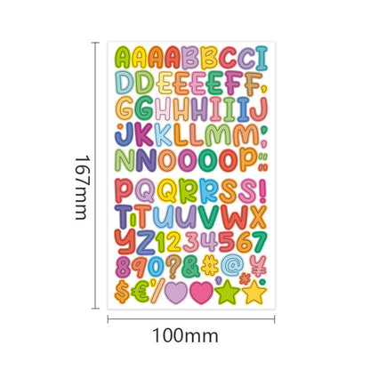 Alphabet Stickers (1 Sheet)