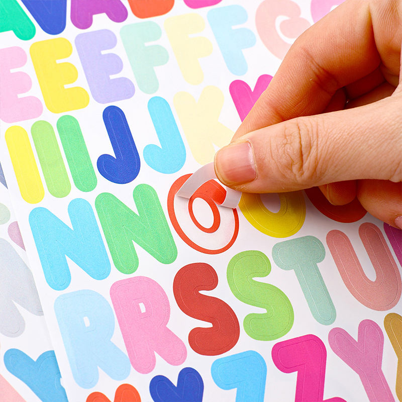 Alphabet Stickers (1 Sheet)