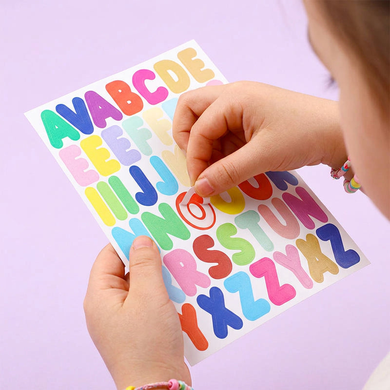 Alphabet Stickers (1 Sheet)