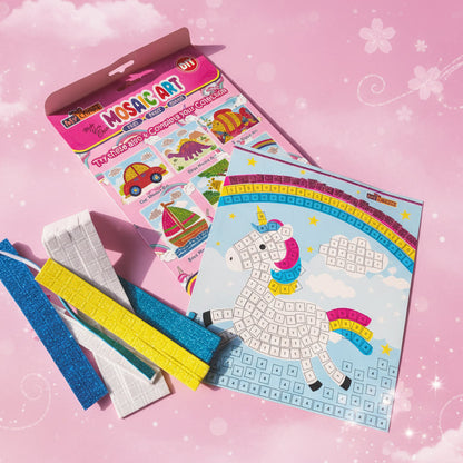 DIY Mosaic Art Sticker Kit for Kids