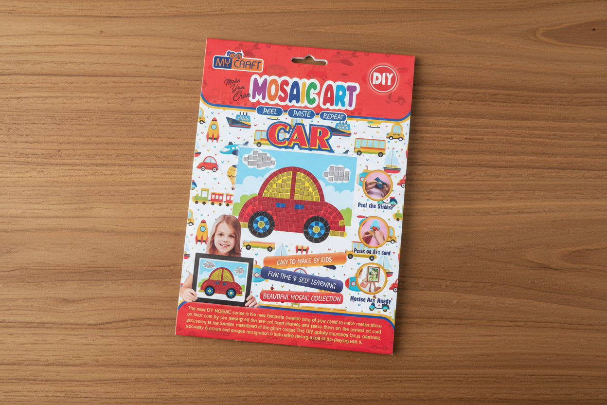 DIY Mosaic Art Sticker Kit for Kids