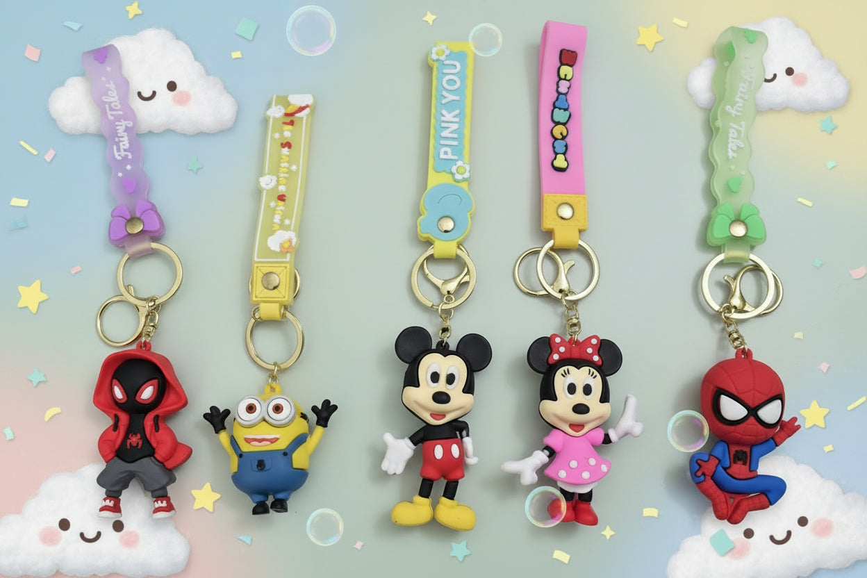 Character Keychain – BeesNbunnies
