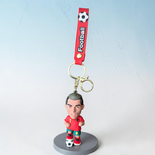 Football Player Keychain