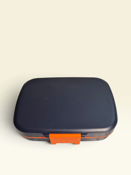 Premium Stainless Steel Bento Lunchbox - Dark Blue