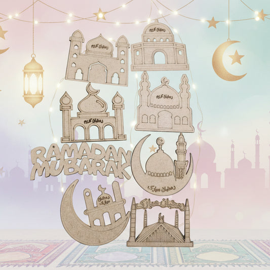 Ramadan Wooden Painting Gift