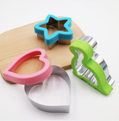 Stainless Steel Sandwich Cutter Set (4 Pcs)