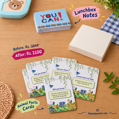 Lunchbox Notes + Lunchbox Fact Cards Deal