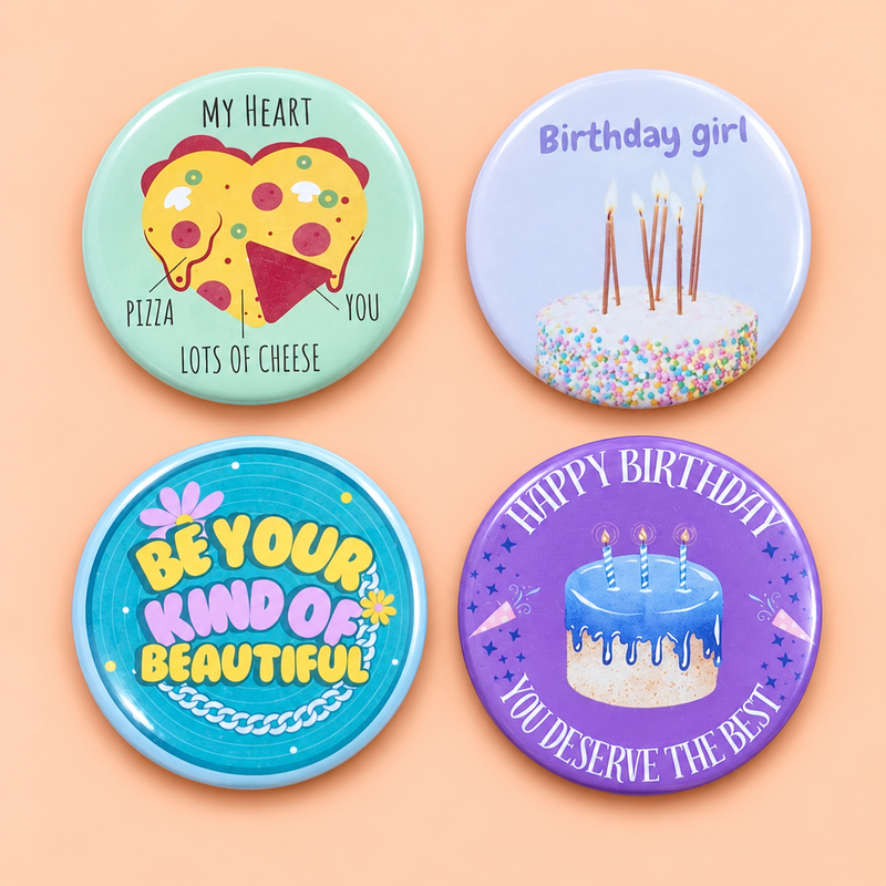 Cute Quote Badges (Great Job, Birthday & More)