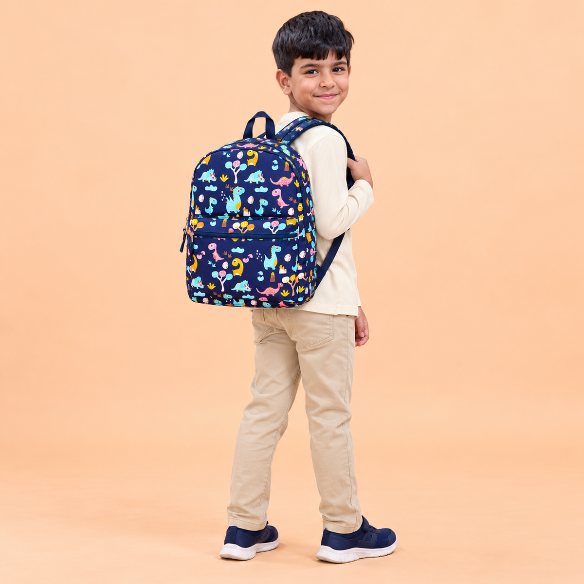 Dinosaur School Bag with FREE Matching Pencil Case