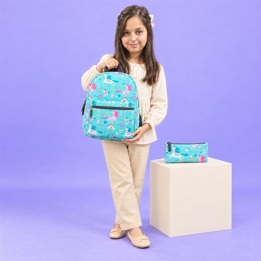 Unicorn School Bag with FREE Matching Pencil Case