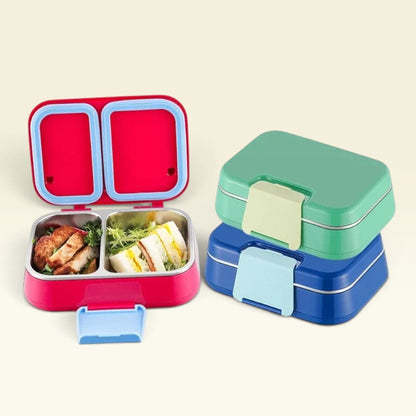 Stainless Steel Bento Lunchbox - 2 Layers