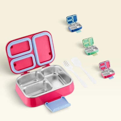 Stainless Steel Bento Lunchbox - 2 Layers