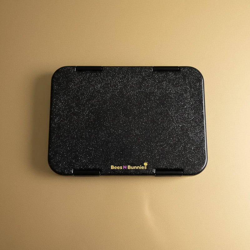 Classy Glittery Lunchbox - Black