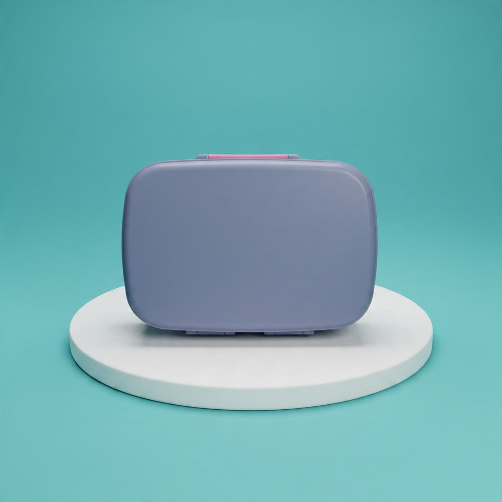 Premium Stainless Steel Bento Lunchbox - Light Blue