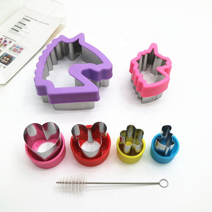 Unicorn Stainless Steel Cutter Mold (Set of 7 pcs)