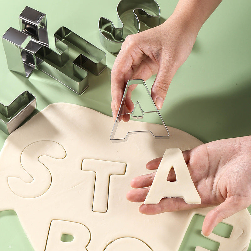 ABC & 123 Cutters - Stainless Steel