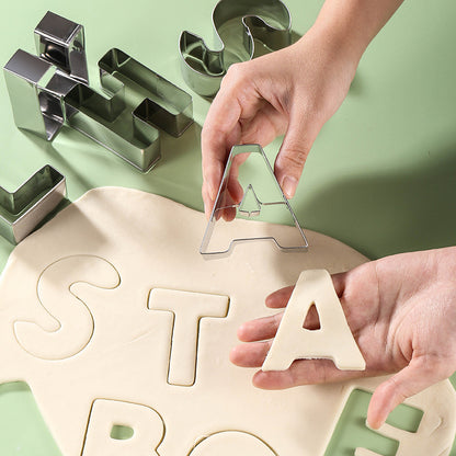 ABC & 123 Cutters - Stainless Steel