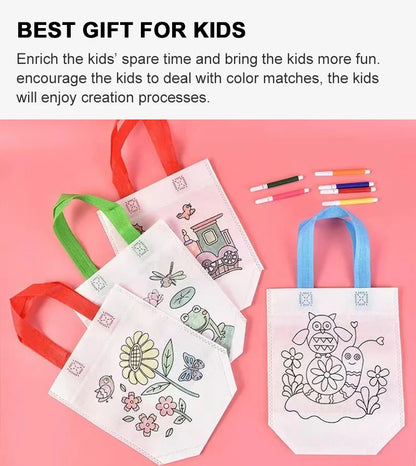 Graffiti Coloring Bag Tote Bag