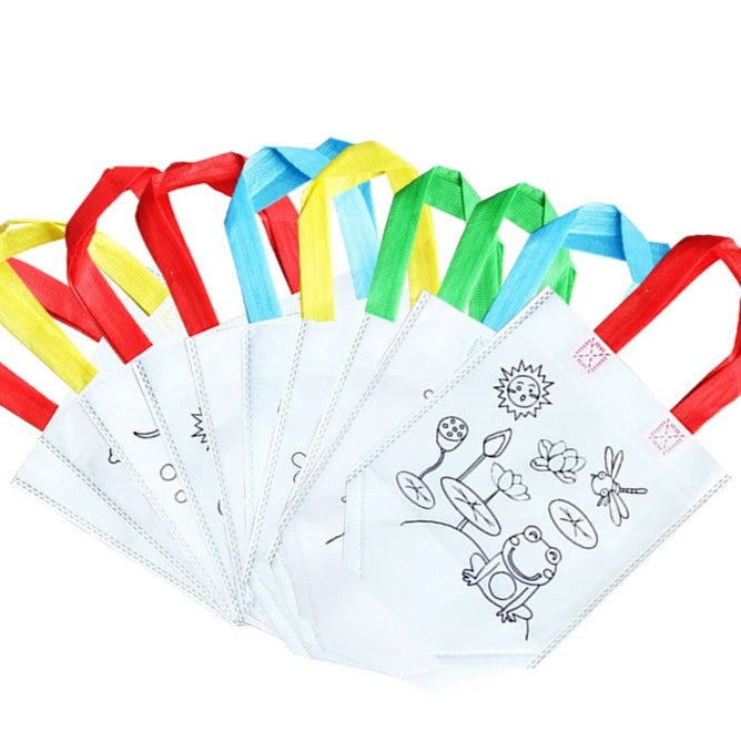 Graffiti Coloring Bag Tote Bag