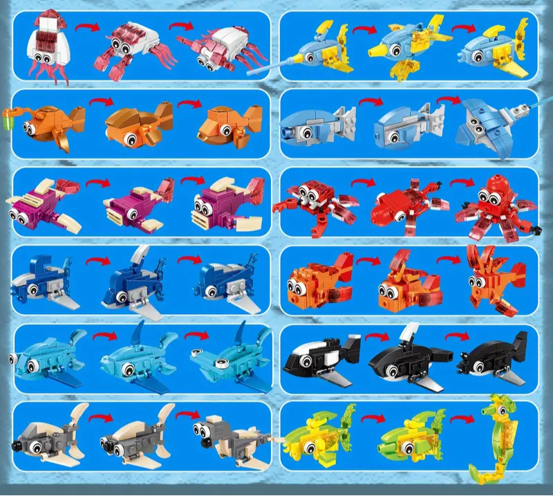 Building Blocks - Ocean Animals - Sea World