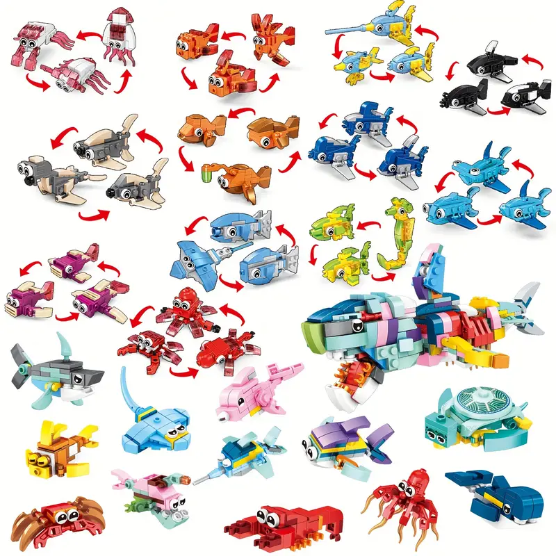 Building Blocks - Ocean Animals - Sea World