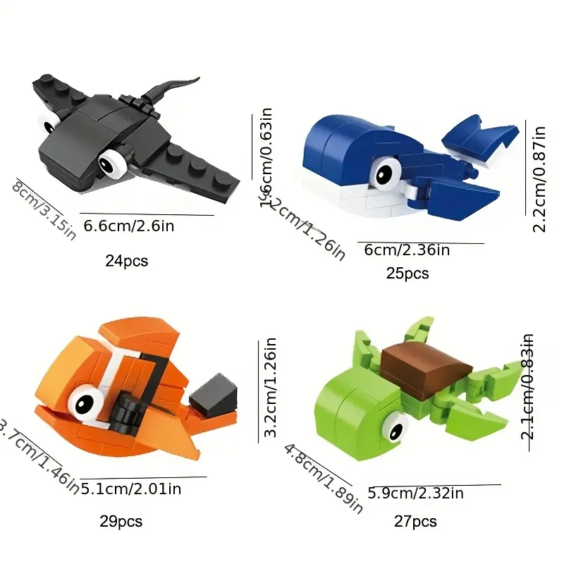 Building Blocks - Ocean Animals - Sea World