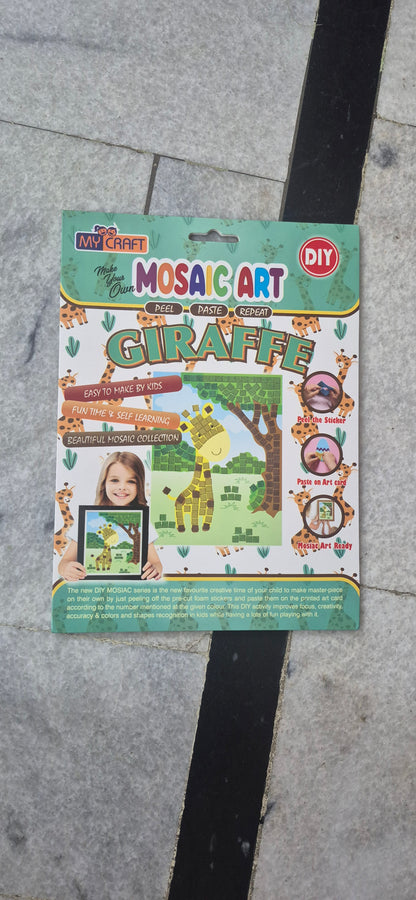 DIY Mosaic Art Sticker Kit for Kids