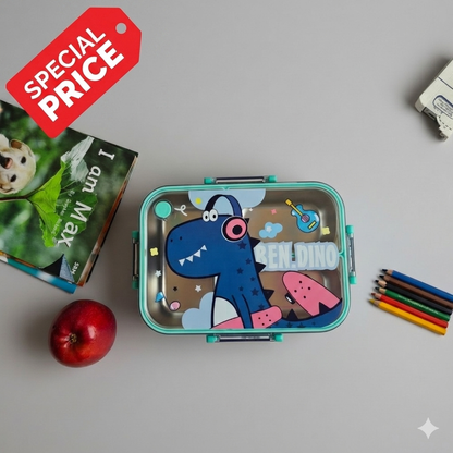 Stainless Steel Dinosaur Lunchbox