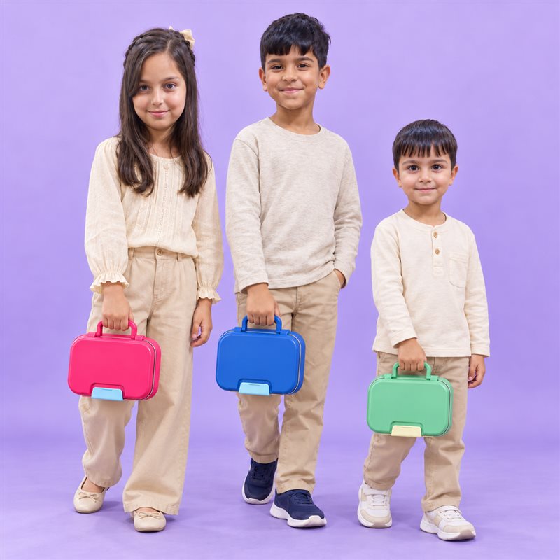 Stainless Steel Bento Lunchbox - 2 Layers