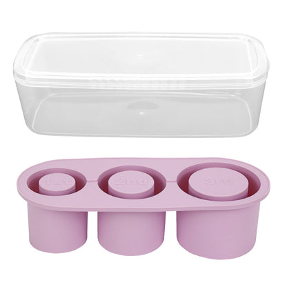 Ice Making Silicone Tray with Hard Case